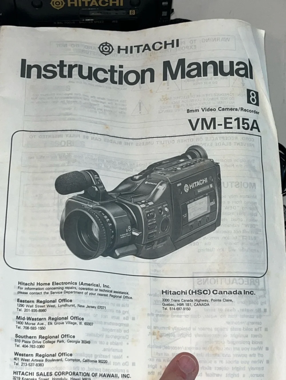 N/A hitachi vm